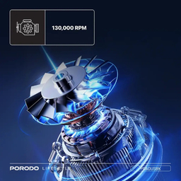 جت فن 160 وات پرودو مدل PDADUSBK Turboblast