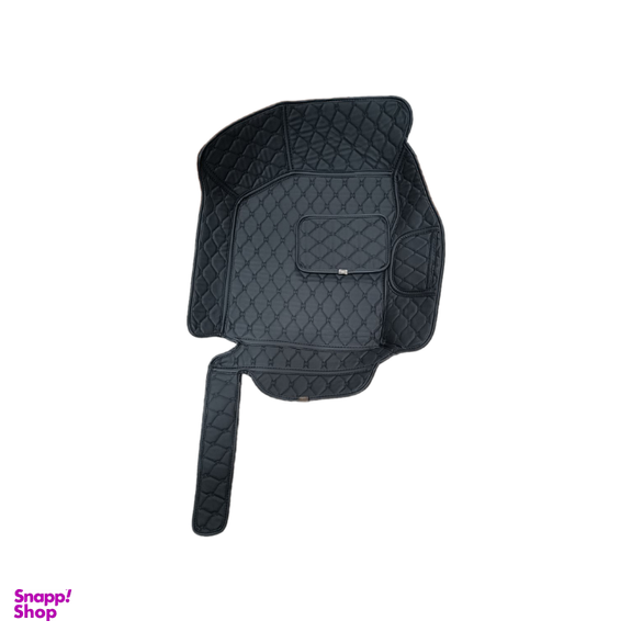 کفپوش پنج بعدی خودرو طرح گلدوزی مدل فراز پوش مناسب کوییک