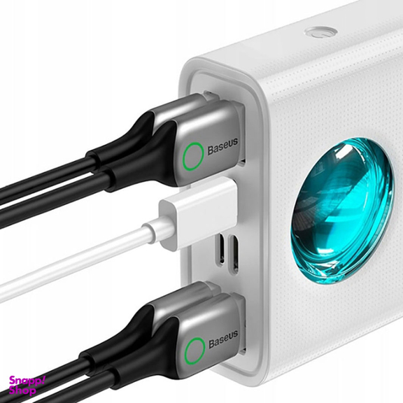 شارژر همراه باسیوس مدل AMBLIGHT ظرفیت 30000 میلی آمپر ساعت