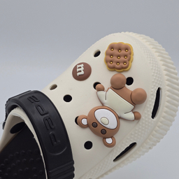 صندل بچگانه پاپا مدل کراکس کد 464946 رنگ کرم