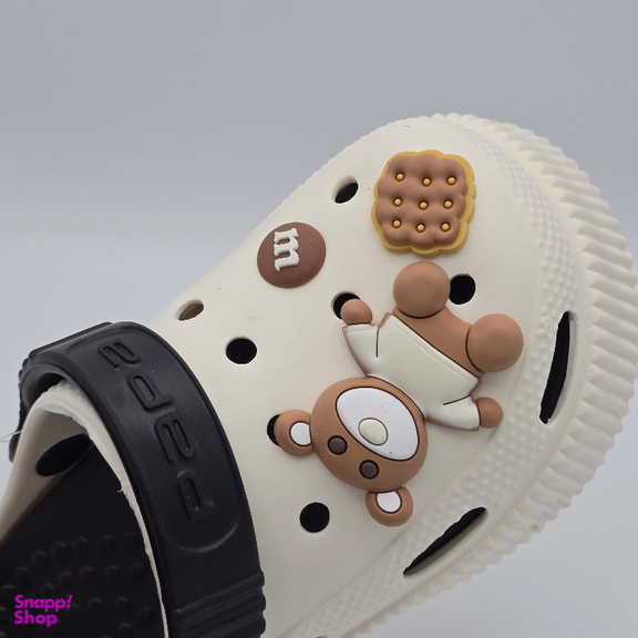 صندل بچگانه پاپا مدل کراکس کد 464946 رنگ کرم