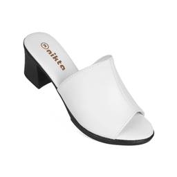 صندل زنانه نیکتا مدل آترین رنگ سفید