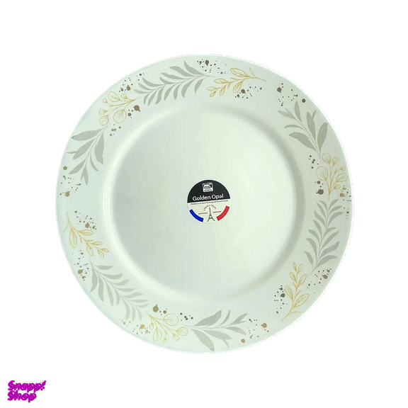 بشقاب 6 پارچه گلدن اپال طرح برگ ویون آ