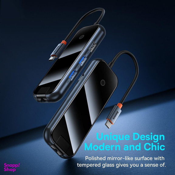 هاب 5 پورت USB-C بیسوس مدل WKJZ010113