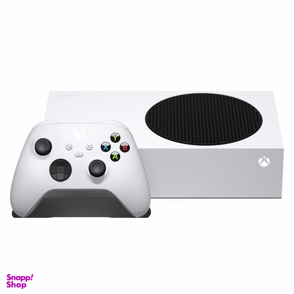 کنسول بازی مایکروسافت مدل XBOX SERIES S ظرفیت 512 گیگابایت به همراه کارت طلایی نصب بازی