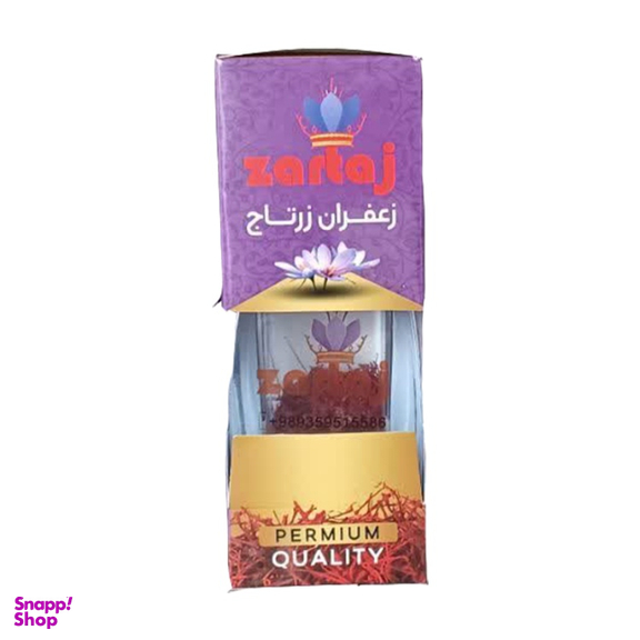 زعفران سرگل زرتاج قائنات وزن ۱ مثقال