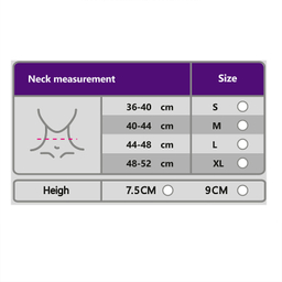 گردنبند طبی ورنا کد V101