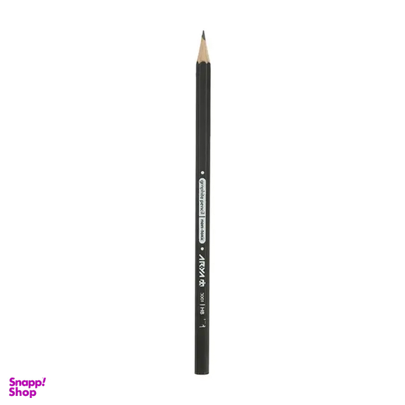 مداد آریا مدل HB بسته 12 عددی مشکی