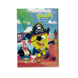 دفتر مشق 50 برگ سیمی طرح فانتزی کد M7 بسته 7 عددی