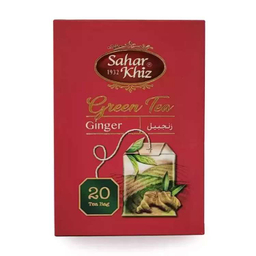 چای سیاه کیسه ای زنجبیلی سحرخیز بسته 20 عددی