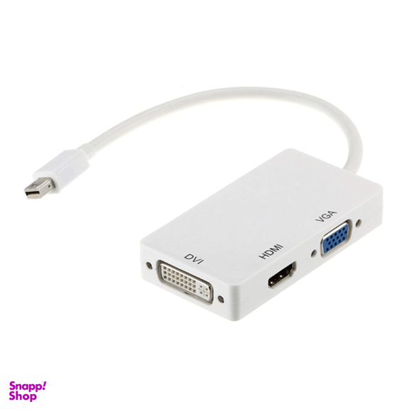 مبدل Mini Display به DVI/HDMI/VGA آیدیا مدل کمبو 25