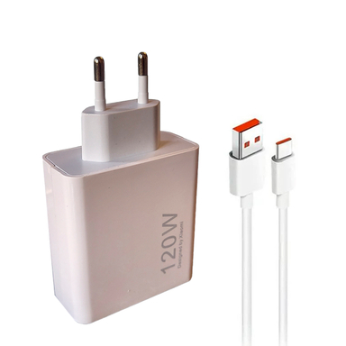 شارژر دیواری شیائومی سوپر فست شارژ توان 120 وات مدل MDY-13S-EF