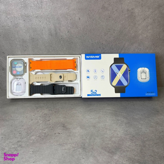 ساعت هوشمند ویسمی مدل WS-X17 به همراه ایرفون شیشه ای
