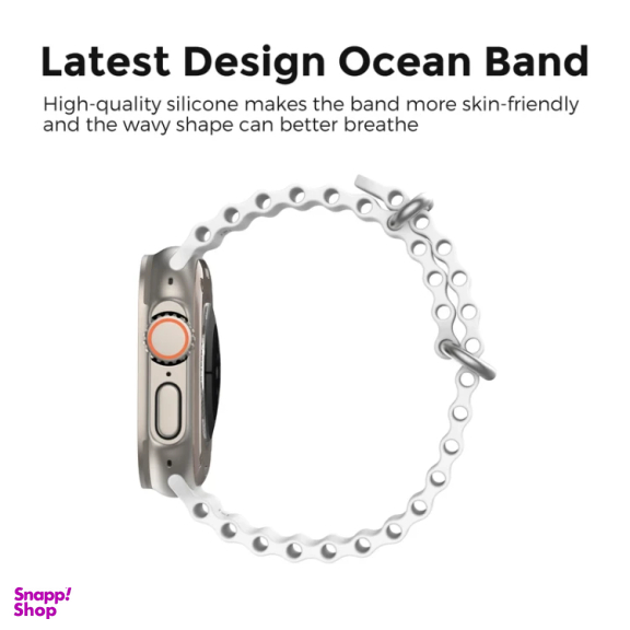 بند ساعت هوشمند آهااستایل مدل WG102_1 مناسب اپل واچ 42/44/45/49 میلی متر