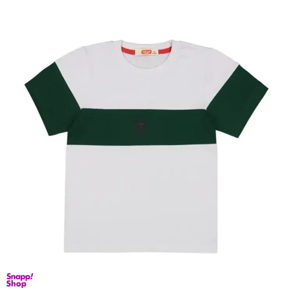 ست تیشرت و شلوارک پسرانه مادر مدل آرتا کد AM-MA-Arta رنگ سفید