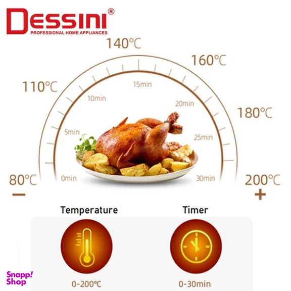 سرخ کن بدون روغن دسینی مدل DS666
