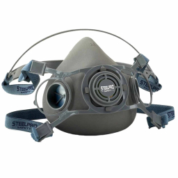 ماسک ایمنی نیم صورت دو فیلتره استیل پرو سیفتی مدل Breath کد 2288-SE