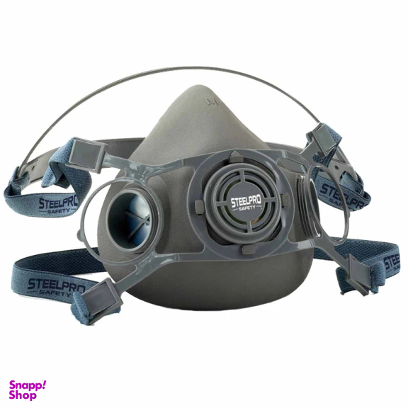 ماسک ایمنی نیم صورت دو فیلتره استیل پرو سیفتی مدل Breath کد 2288-SE