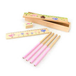 بسته لوازم تحریر پیکاردو طرح گنجشک کد GM-01-Sparrow