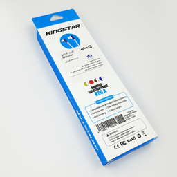 کابل تبدیل USB به MicroUSB کینگ استار مدل K90A طول 1.2 متر