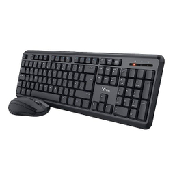 کیبورد و ماوس بی سیم تراست مدل YMO SILENT WIRELESS