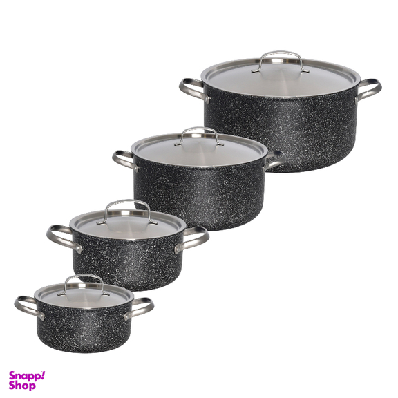 سرویس تابه و قابلمه 11 پارچه کرکماز مدل گلکسی پلاس کد 2685