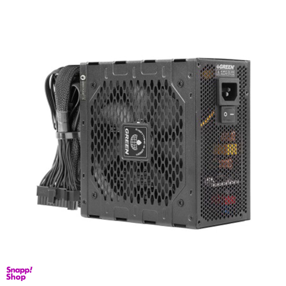 پاور گرین مدل GP600A-ECO REV3.1 80Plus Standard توان 600 وات