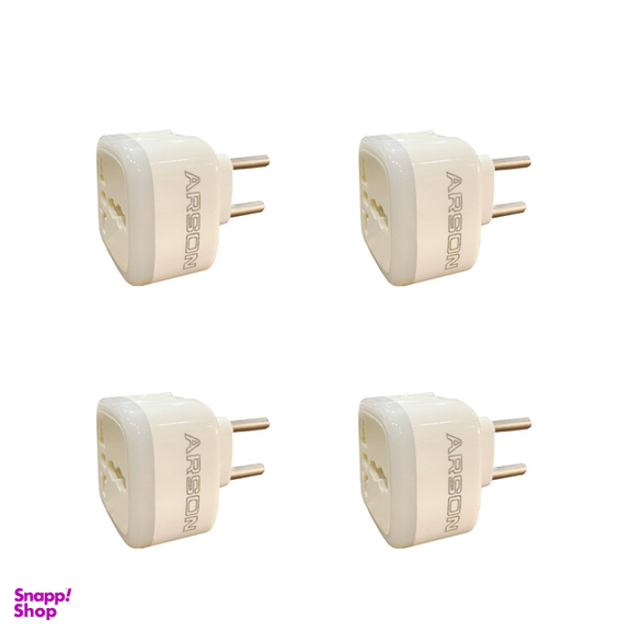 مبدل برق آرسون مدل AN-62 بسته 4 عددی