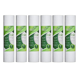 فیلتر دستگاه تصفیه آب بلوط مدل الیافی PP SEDIMENT 06 مجموعه 6 عددی