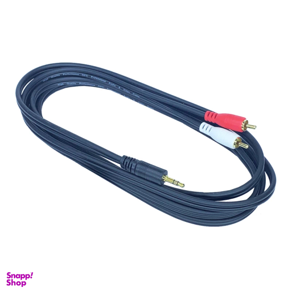 کابل RCA جی تی آر مدل JM-3146 2in1 طول 3 متر