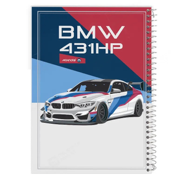 دفتر مشق 60 برگ مکث نوت طرح موتور و ماشین کد 9631