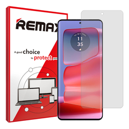 محافظ صفحه نمایش شفاف ریمکس مدل Resistant مناسب گوشی موبایل موتورولا Edge 50 Pro