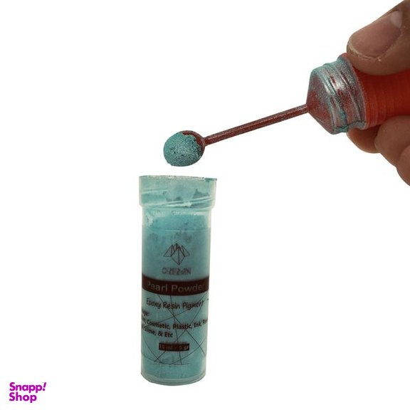 پودر رنگ رزین اپوکسی اوریران مدل Mica Pearl حجم 15 میلی‌لیتر بسته 8 عددی