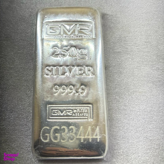 شمش نقره جی ام ار عیار 999.9 کد 21454
