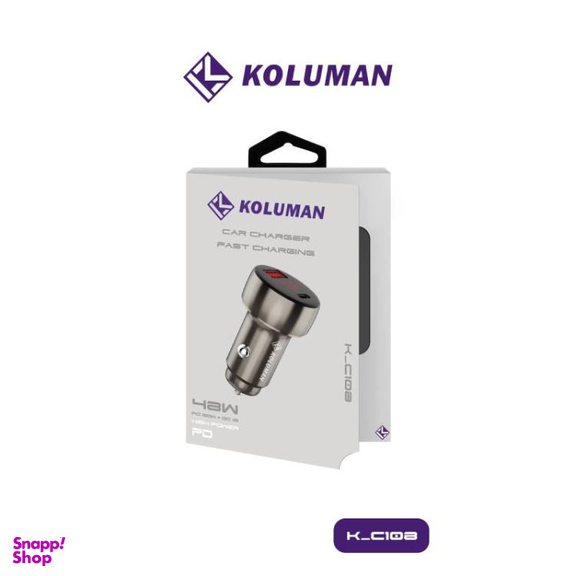 شارژر فندکی موبایل کلومن مدل K-C108 48W