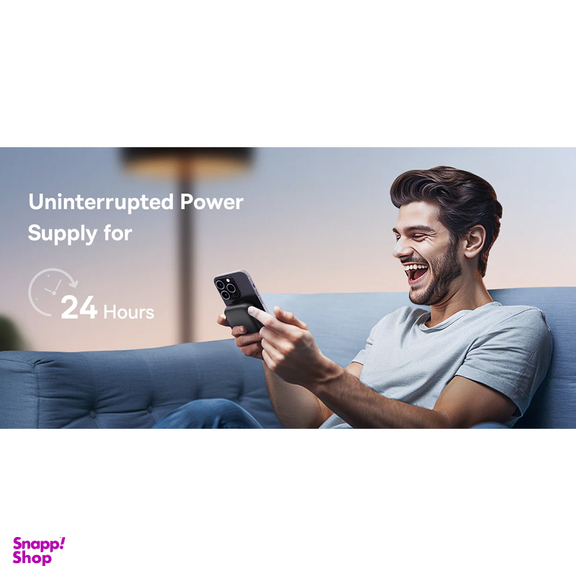 پاور بانک 22.5 وات بیسوس مدل Qpow2 P10055002113-00 ظرفیت 20000 میلی آمپر ساعت