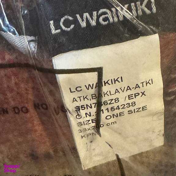 شال گردن مردانه ال سی وایکیکی مدل میکرو ترمال