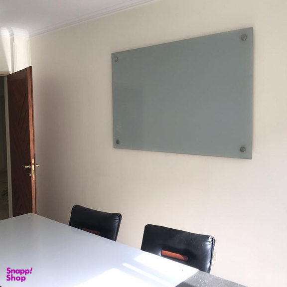 تخته وایت برد شیشه ای عکسنگ مدل CG12081 سایز 120×81 سانتی متر
