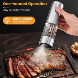 فلفل ساب و نمک ساب شارژی مدل HN139256 ست 2 عددی