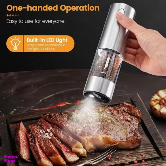 فلفل ساب و نمک ساب شارژی مدل HN139256 ست 2 عددی