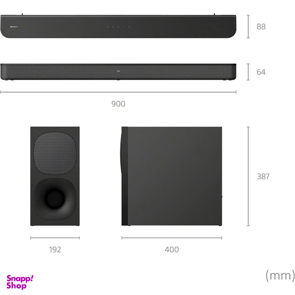 ساندبار سونی مدل HT-S400
