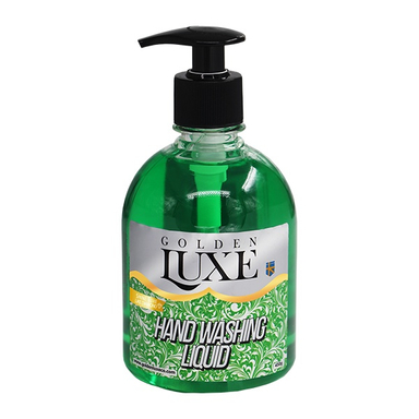 مایع دستشویی گلدن لوکس مدل معطر رنگ سبز حجم 450 میلی لیتر