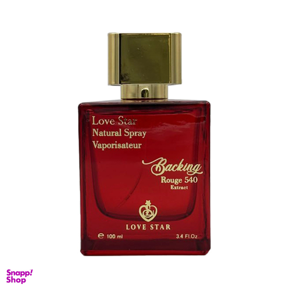 ادوپرفیوم لاو استار مدل باکارات رژ 540 حجم 100 میلی لیتر
