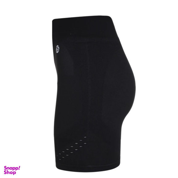 ست 3 تکه نیم تنه کراپ، لگ و شلوارک ورزشی زنانه دریم اسلیم کد T799 رنگ مشکی