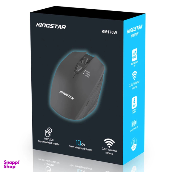 ماوس بی سیم کینگ استار مدل KM170W