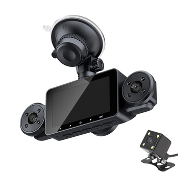 دوربین ثبت وقایع خودرو طرح بلک باکس مدل Pro5-WiFi به همراه دوربین عقب