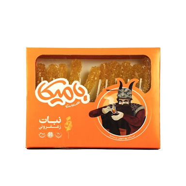 نبات چوبی زعفرانی بامیکا بسته 20 عددی	بسته بندی مقوایی