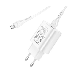 شارژر دیواری هوکو مدل N22 PD 25W به همراه کابل تبدیل USB-C
