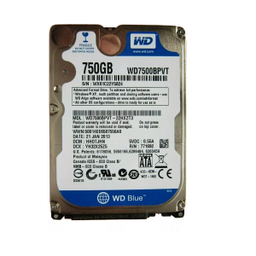 هارد دیسک اینترنال لپ تاپ وسترن دیجیتال بلو مدل WD7500BPVT