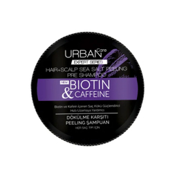 اسکراب کف سر اربن کر مدل Biotin & Caffeine وزن 200 گرم